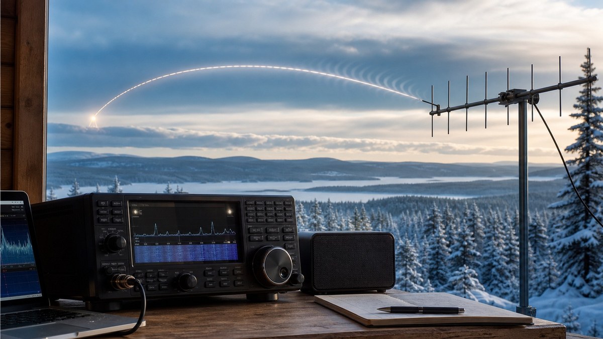 Радиоприемник във Финландия улавя далечния FM сигнал на Радио Кърджали